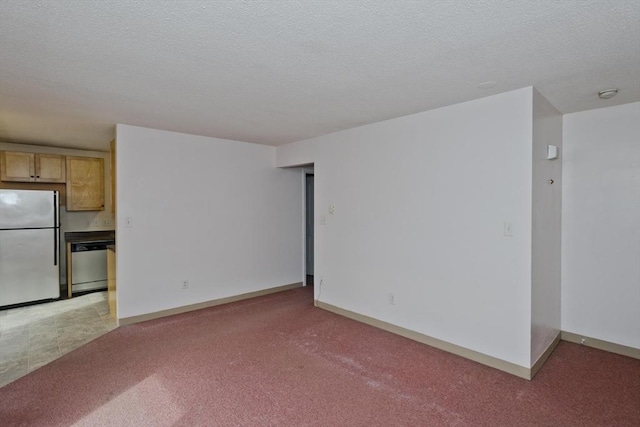 11 Arbor Way Unit C, Holyoke, MA 01040 - empty room with light carpet, a textured ceiling, and a smoke detector