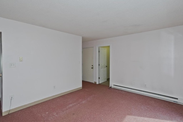 11 Arbor Way Unit C, Holyoke, MA 01040 - unfurnished room featuring a baseboard radiator and carpet floors