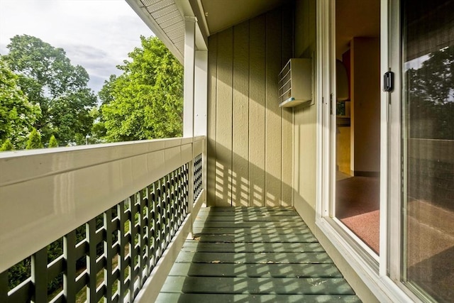 11 Arbor Way Unit C, Holyoke, MA 01040 - balcony featuring a wall unit AC