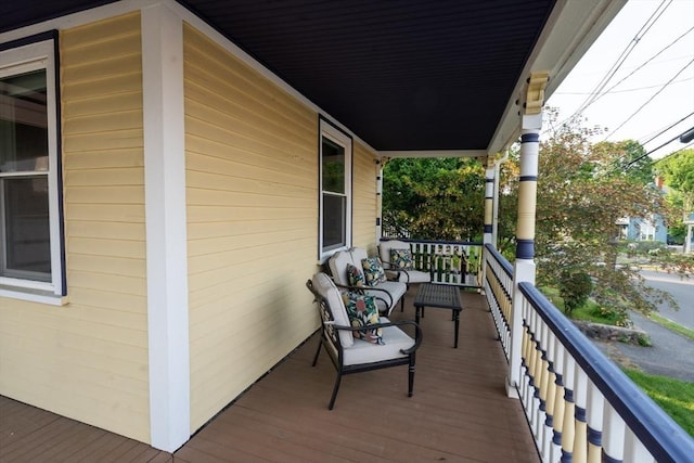 37 Chestnut St, Stoneham, MA 02180 - porch with outdoor lounge area