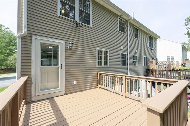 25 Sharlene Ln Unit 25, Plainville, MA 02762 - view of wooden terrace