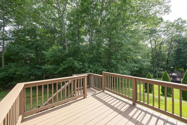25 Sharlene Ln Unit 25, Plainville, MA 02762 - deck featuring a yard