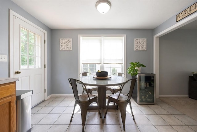 25 Sharlene Ln Unit 25, Plainville, MA 02762 - dining space with light tile patterned floors