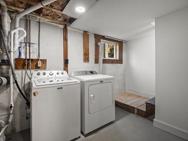 8 Rock Harbor Rd, Orleans, MA 02653 - washroom featuring separate washer and dryer