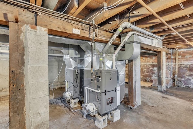 view of utility room