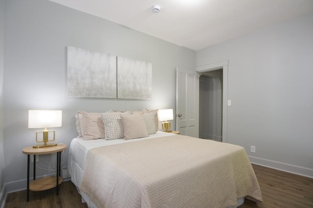 318 Charles St, Fitchburg, MA 01420 - bedroom with baseboards and wood finished floors