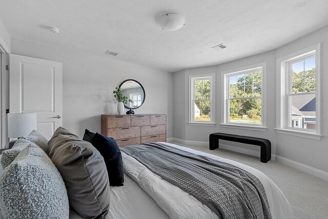 bedroom featuring carpet floors