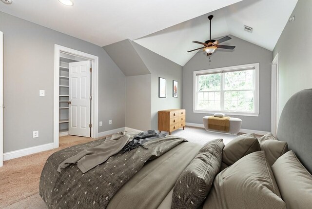 bonus room featuring carpet floors and lofted ceiling