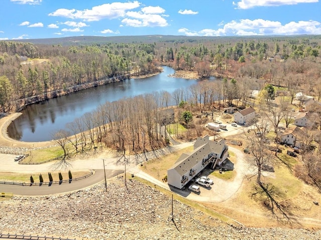 44 Howarth Rd, Oxford, MA 01540 - aerial view of property's location featuring a forest and a nearby body of water