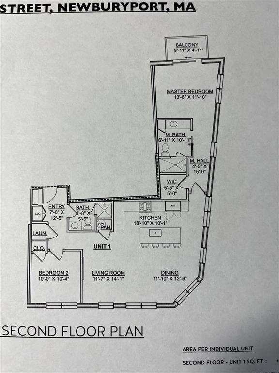 2-6 Market St Unit 3, Newburyport, MA 01950 - view of room layout