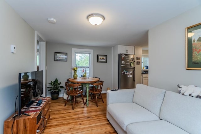 16 Fairfield Ave, Northampton, MA 01062 - living area with light wood-style floors and baseboards