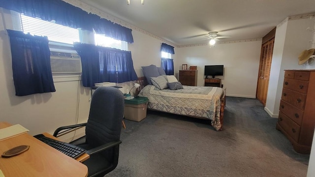 1285 Pendleton Ave Unit 1285, Chicopee, MA 01022 - bedroom featuring an office area, a closet, and carpet floors