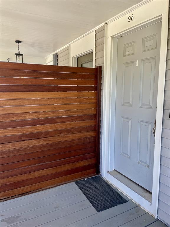98 Everett St Unit 98, Easthampton, MA 01027 - view of exterior entry featuring covered porch