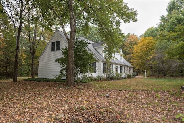 view of side of home