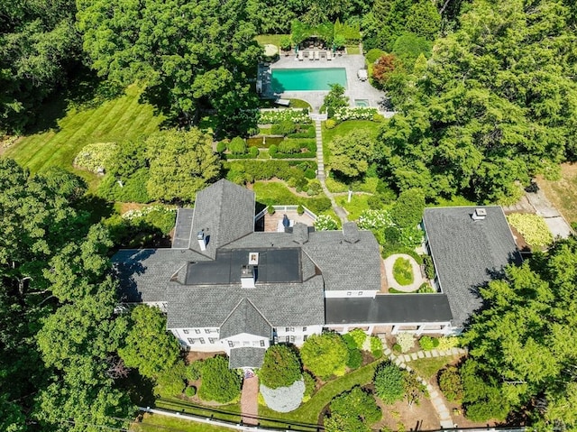 aerial view