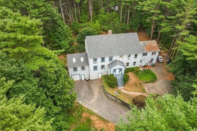 90 Southern Ave Unit 90, Essex, MA 01929 - aerial view of property and surrounding area featuring a heavily wooded area