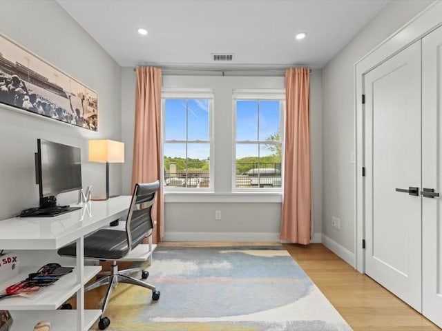39 Paul St, Watertown, MA 02472 - office space featuring wood finished floors, recessed lighting, and baseboards