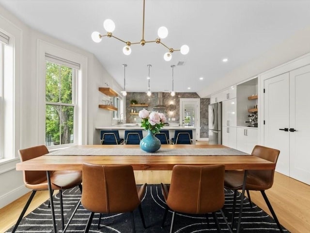 39 Paul St, Watertown, MA 02472 - dining space featuring light wood finished floors