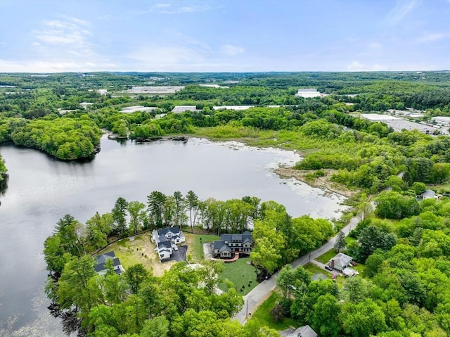 LOT3 Ridge Rd, Northborough, MA 01532 - bird's eye view of a large body of water and a forest