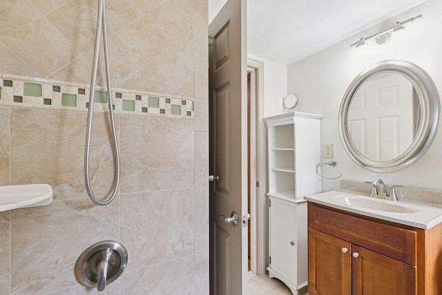 32 Cambo St, Brockton, MA 02301 - full bath featuring a tile shower and vanity
