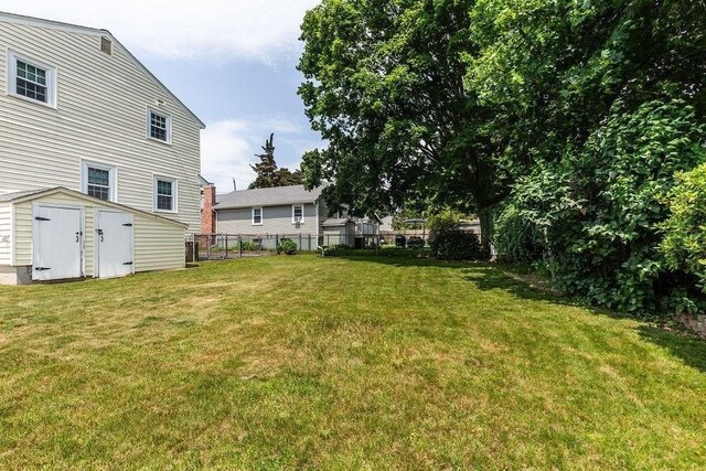 32 Cambo St, Brockton, MA 02301 - view of yard with a storage unit
