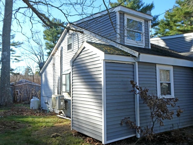 view of side of property