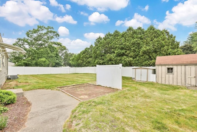 49 Bamforth Rd, Springfield, MA 01128 - fenced backyard with a storage unit