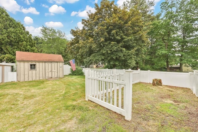 49 Bamforth Rd, Springfield, MA 01128 - fenced yard featuring a shed