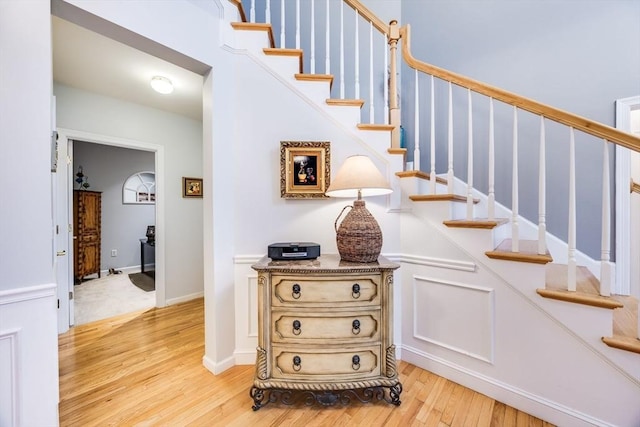 31 Fox Holw, Plymouth, MA 02360 - stairway featuring wood-type flooring
