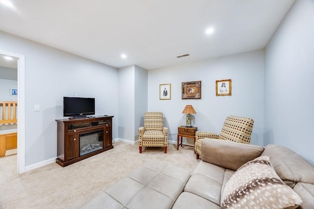 31 Fox Holw, Plymouth, MA 02360 - carpeted living room with recessed lighting and baseboards