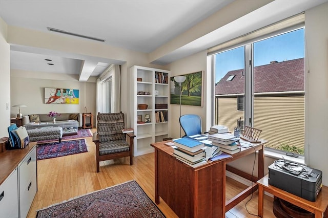 130 Mount Auburn St Unit 204, Cambridge, MA 02138 - office featuring light wood-style flooring and healthy amount of natural light