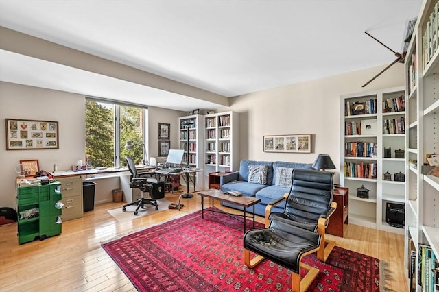 130 Mount Auburn St Unit 204, Cambridge, MA 02138 - home office featuring wood finished floors