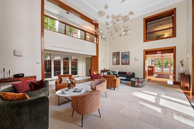 130 Mount Auburn St Unit 204, Cambridge, MA 02138 - building lobby featuring a towering ceiling