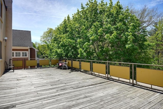 view of deck