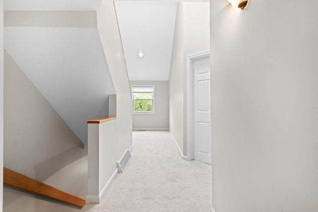 29 Crystal Brook Way Unit C, Marlborough, MA 01752 - hall featuring carpet floors and lofted ceiling