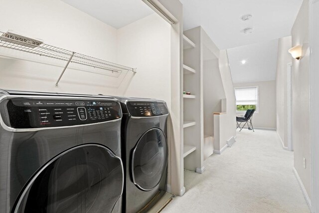 29 Crystal Brook Way Unit C, Marlborough, MA 01752 - laundry room featuring independent washer and dryer and carpet