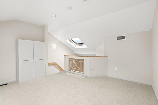 29 Crystal Brook Way Unit C, Marlborough, MA 01752 - bonus room with lofted ceiling, a skylight, and light carpet