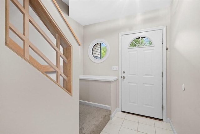 29 Crystal Brook Way Unit C, Marlborough, MA 01752 - entrance foyer featuring baseboards and light tile patterned floors