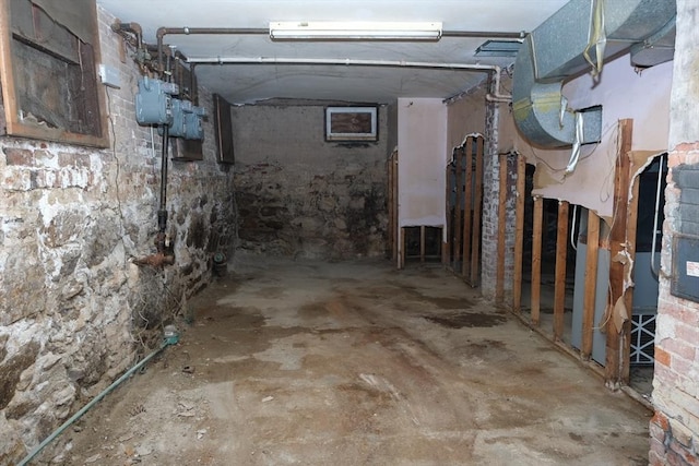 218 W 8th St, Boston, MA 02127 - view of unfinished below grade area