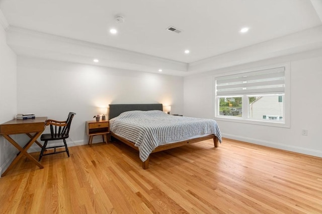 21 Pembrook Rd, North Andover, MA 01845 - bedroom featuring light wood-style floors and recessed lighting