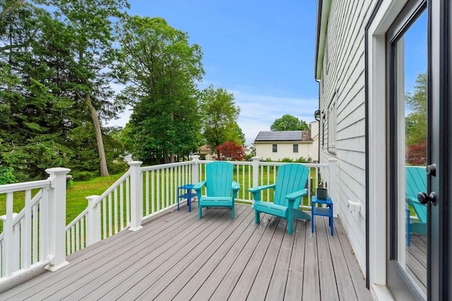 21 Pembrook Rd, North Andover, MA 01845 - deck with a yard