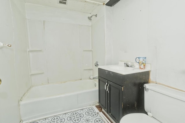 16 Worthen St, West Springfield, MA 01089 - bathroom with tile patterned floors, shower / bath combination, and vanity