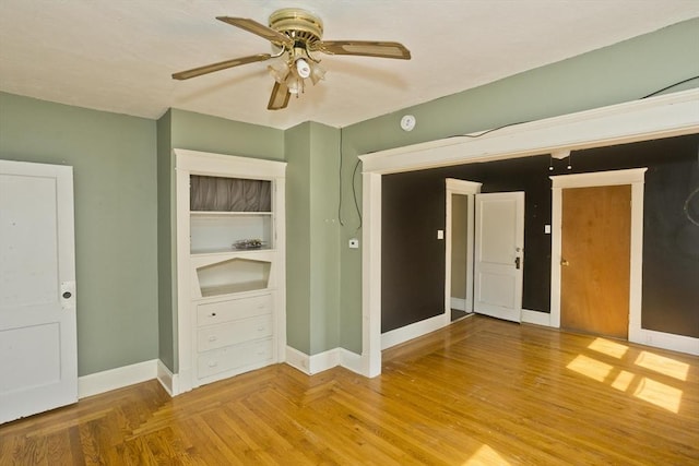 16 Worthen St, West Springfield, MA 01089 - unfurnished room featuring a ceiling fan and wood finished floors