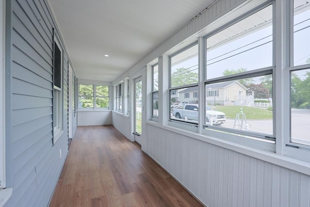 18 Beaumont Rd, Worcester, MA 01604 - unfurnished sunroom featuring wood finished floors