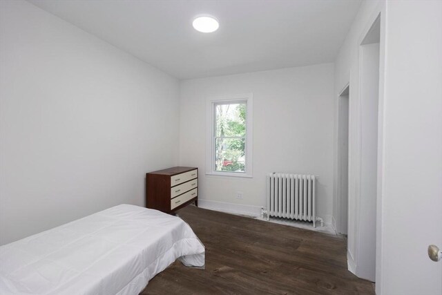 147 Fairmount Ave, Lynn, MA 01905 - bedroom featuring radiator and wood finished floors