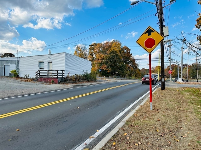 view of road