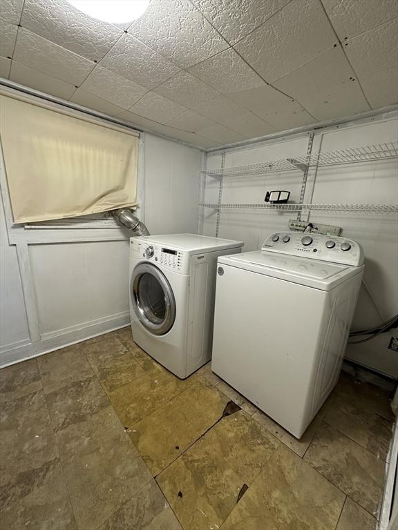 99 Allston St, Lawrence, MA 01841 - washroom with independent washer and dryer