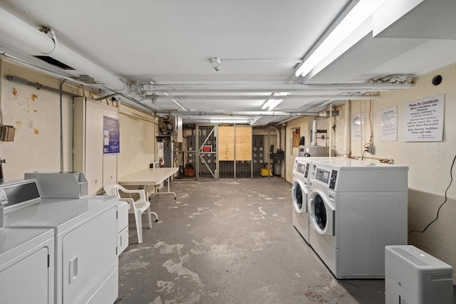 301 Neponset St Unit 12A, Norwood, MA 02062 - community laundry room with independent washer and dryer