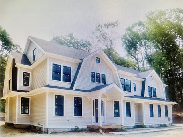 45 Widow Rites Ln, Sudbury, MA 01776 - view of front of home with a gambrel roof
