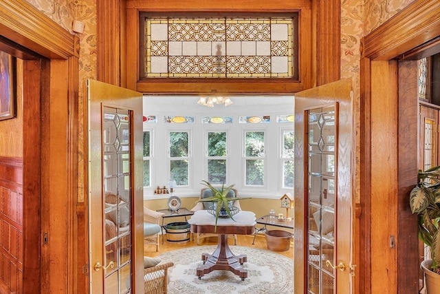 view of sitting room